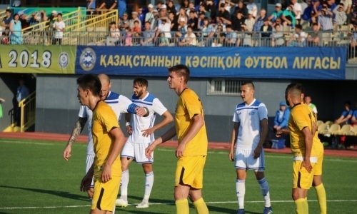 Фоторепортаж с матча Первой лиги «Окжетпес» — «Алтай» 4:2