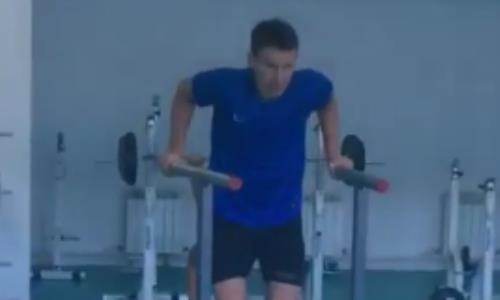 Видео тренировки «Торпедо» в тренажерном зале