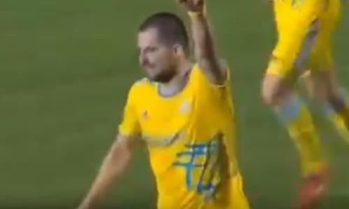 Видео гола Деспотовича матча Лиги Чемпионов «Сутьеска» — «Астана»