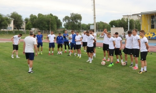 Фоторепортаж с тренировки «Окжетпеса»