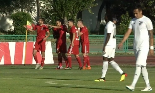 Видео гола Каирова матча Премьер-Лиги «Жетысу» — «Актобе»