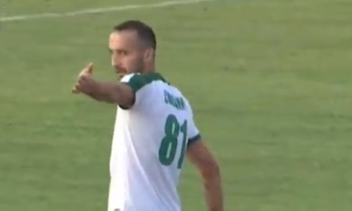 Видео гола Сикимича матча Премьер-Лиги «Атырау» — «Акжайык»