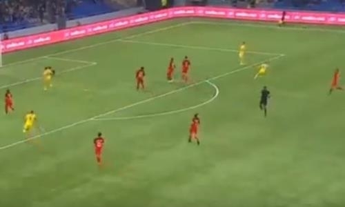 Видео гола Кляйнхайслера матча Лиги Чемпионов «Астана» — «Мидтьюлланд»