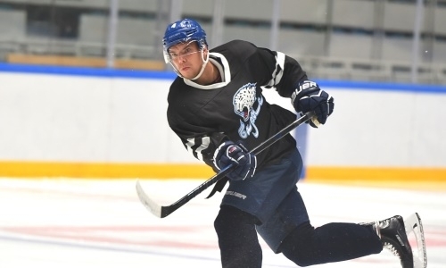 Фоторепортаж с тренировки «Барыса»