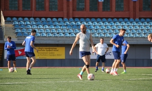 Фоторепортаж с тренировки «Окжетпеса»