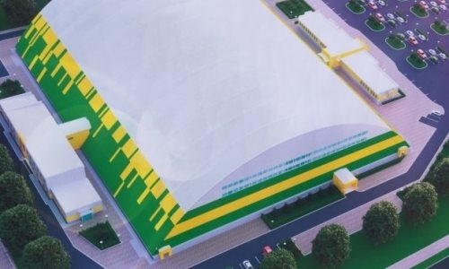 В Костанае строят уникальную футбольную арену
