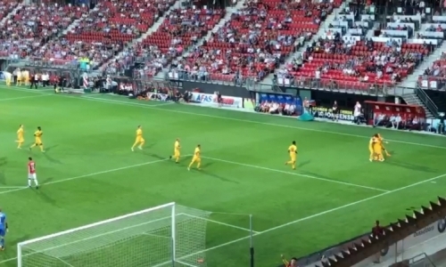 Видео голов матча Лиги Европы «АЗ Алкмаар» — «Кайрат» 2:1