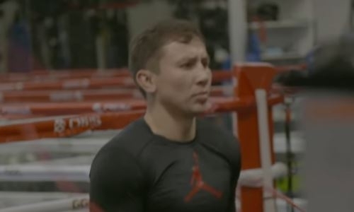 «Сосредоточен и серьезен». Вышло новое видео с подготовки Головкина к бою с «Канело»
