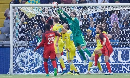 Эрич — лучший игрок «Астаны» в матче против «Мидтьюлланда» по данным Instat