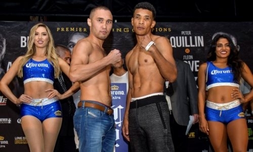 Уроженец Казахстана прошел взвешивание перед боем в США