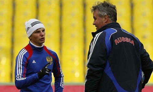 «Находится на уровне легенд». Хиддинк выделил сильные стороны Аршавина