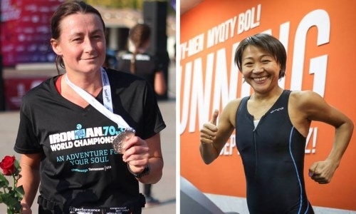 Казахстанки одержали победу на соревнованиях IRONMAN в Китае