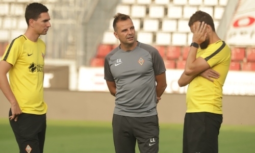 «Кайрат» провел предматчевую тренировку в Чехии