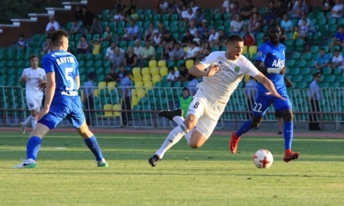 Виктор Дмитренко провел юбилейный матч за «Тобол» в КПЛ