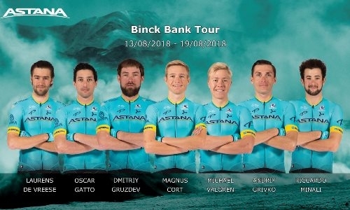 «Астана» объявила состав на «Бинк Банк Тур»
