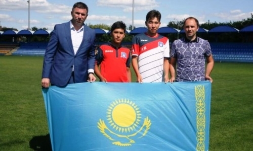 Казахстанские футболисты выходят в Украине на высокий уровень