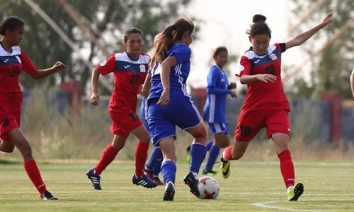 Женская сборная Казахстана до 19 лет провела второй товарищеский матч на УТС