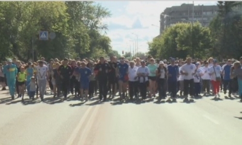 Более 500 человек стали участниками забега в Петропавловске