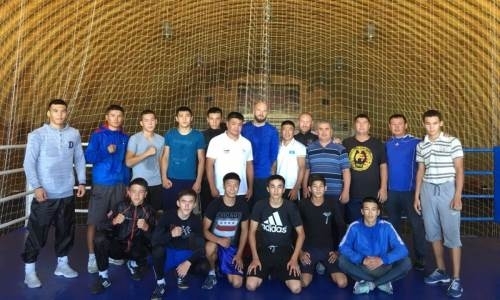 Левит провел мастер-класс для мангистауских спортсменов