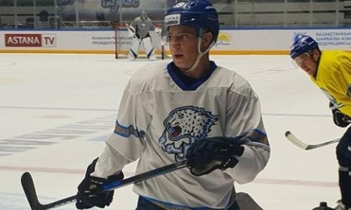 Фрэттин провел первую тренировку в «Барысе» после возвращения