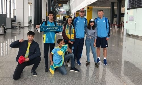 «Астана» улетела на Кипр