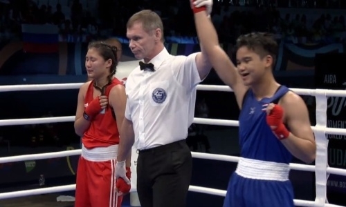 Казахстанка проиграла бой чемпионата мира, в котором у нее «украли» минуту