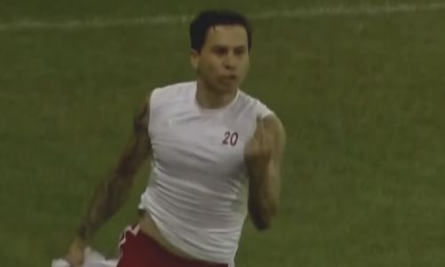 Футболист «Актобе» показал фак на казахстанском ТВ