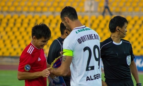 Фонтанелло впервые в чемпионате вывел «Ордабасы» с капитанской повязкой