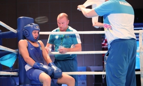 Казахстан потерял второго представителя в боксе на Азиаде-2018