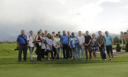 В преддверии «Kazakhstan Open»-2018 журналисты собрались на гольф-пикник