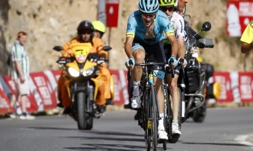 «Предпочел бы выиграть». Казахстанский гонщик — о втором месте на этапе «Вуэльты Испании»