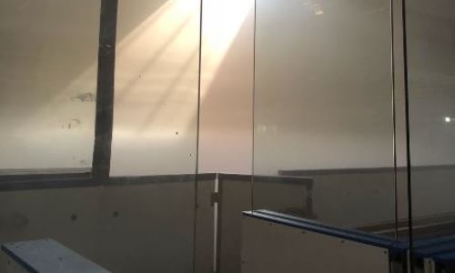 Во время пожара во дворце спорта «Казахстан» сгорела раздевалка одного из клубов