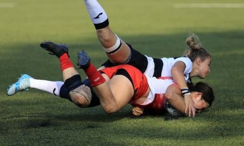 Казахстанские регбистки вышли в четвертьфинал Азиады-2018