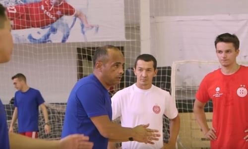 Видео тренировки «Кайрата» на первом УТС в Алматы