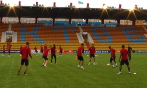 Видео с предыгровой тренировки «Кайсара» в Актобе