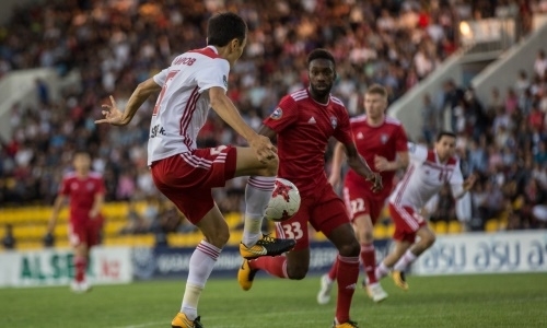 Фоторепортаж с матча Премьер-Лиги «Актобе» — «Кайсар» 3:1