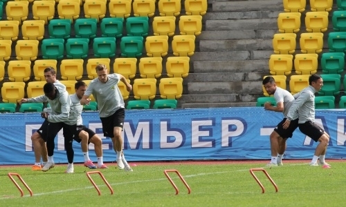 Фоторепортаж с тренировки «Тобола»