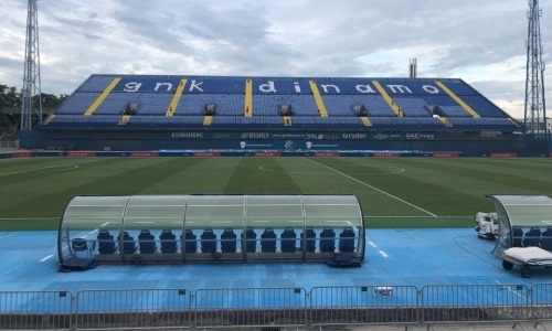 Фото стадиона в Загребе, на котором «Астана» сыграет в матче Лиги Чемпионов
