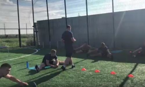 Видео тренировки «Барыса»