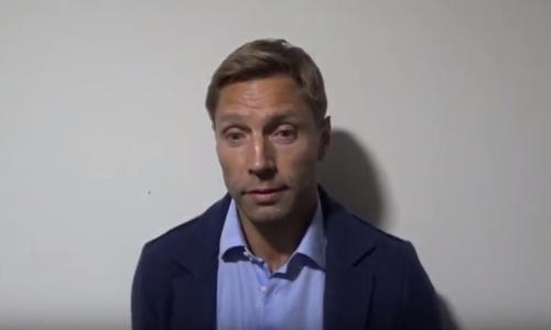 Видео послематчевой пресс-конференции игры Кубка Казахстана «Номад» — «Бейбарыс» 2:1 ОТ