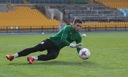 Фоторепортаж с предыгровой тренировки «Атырау» в Алматы