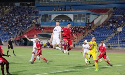 Фоторепортаж с матча Премьер-Лиги «Ордабасы» — «Акжайык» 1:0