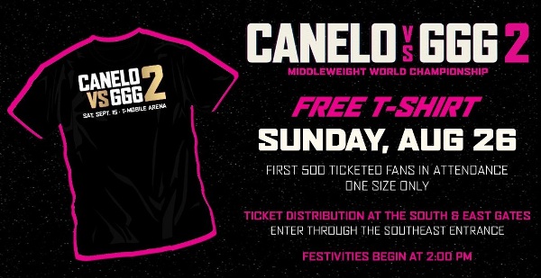 Golden Boy устроит необычную акцию перед боем Головкин — «Канело»