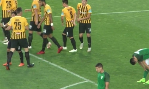 Видео гола Соколенко матча Премьер-Лиги «Кайрат» — «Атырау»