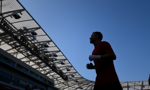 Фоторепортаж с открытой тренировки Геннадия Головкина