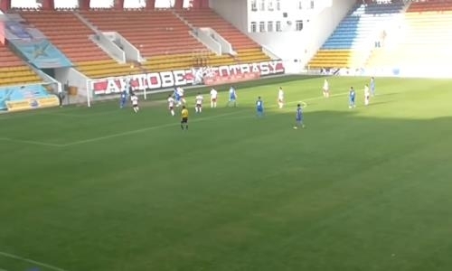 Видеообзор матча Второй лиги «Актобе М» — «Тараз М» 1:1