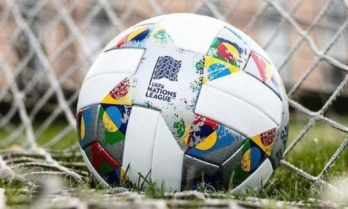 Представлен мяч, которым сборная Казахстана будет играть в Лиге наций УЕФА