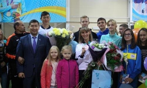 Призеров Азиады чествовали в Петропавловске
