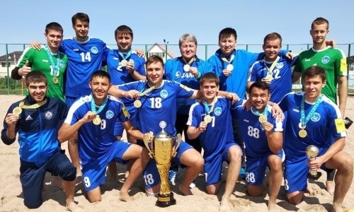 «Арман» — чемпион Казахстана по пляжному футболу