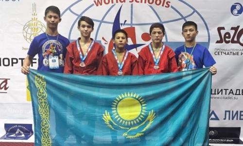 Юные атырауцы с медалями вернулись с чемпионата мира по самбо